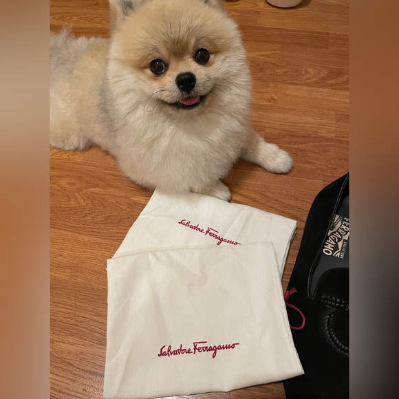 Ferragamo Men's Libero Gancio Suede Loafers - Picture 8 of 14